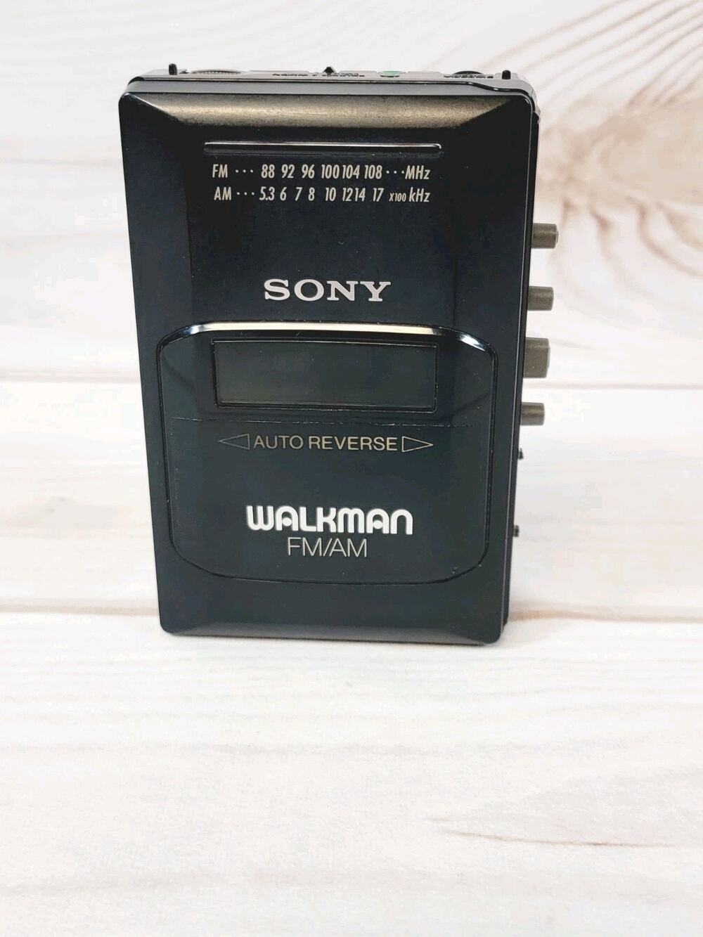 Sony Walkman WM-AF48 BF48 AM/FM Cassette Player Auto Reverse READ
